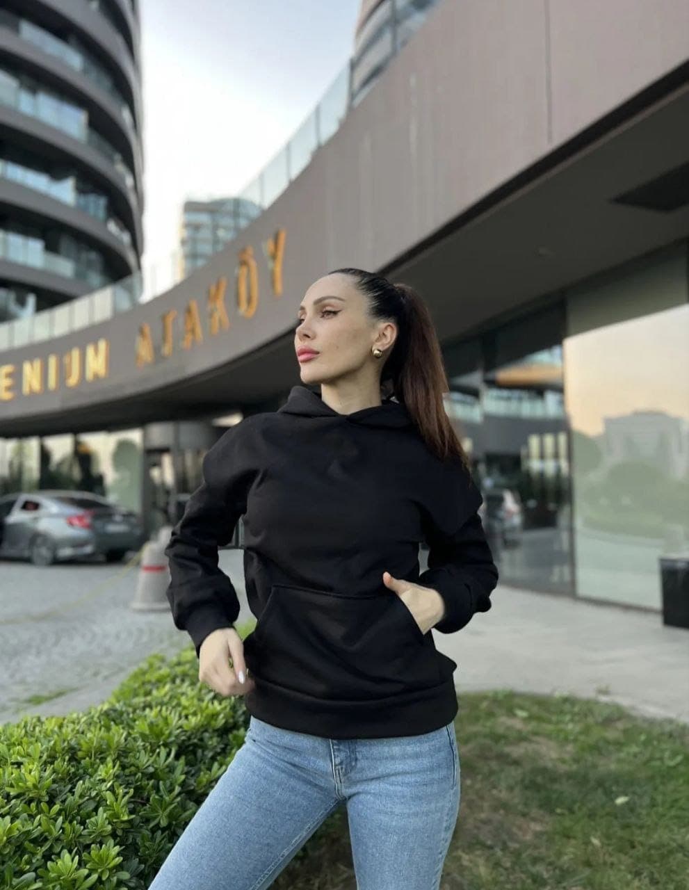 BLUZA Z KAPTUREM OCIEPLANA KS2020